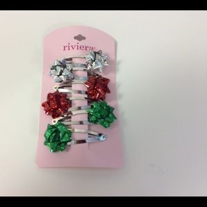 Riviera Set of 6 Gift yBow Snap Clips